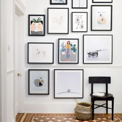 Ideal-Home_hallway-with-picture-wall
